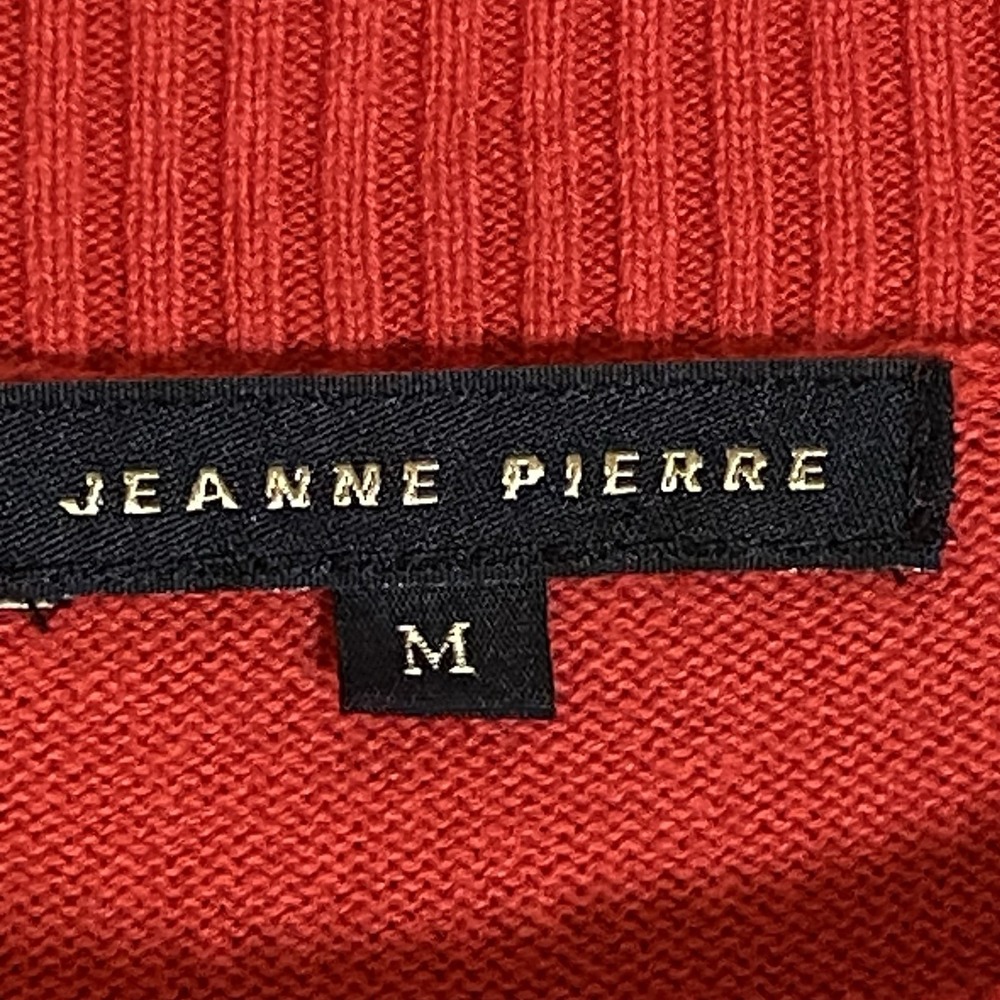 Jeanne Pierre Sweater Womens Medium Red Cowl Neck Classic Preppy Christmas Style - Picture 9 of 15